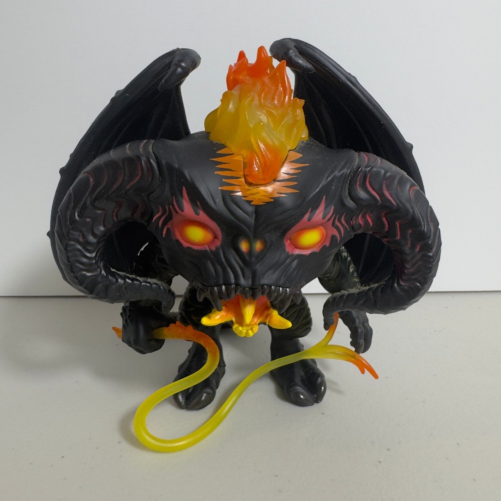 Funko Pop Lord of the Rings Balrog 6" Figure 448 LOTR Movies Vinyl Flame Whip